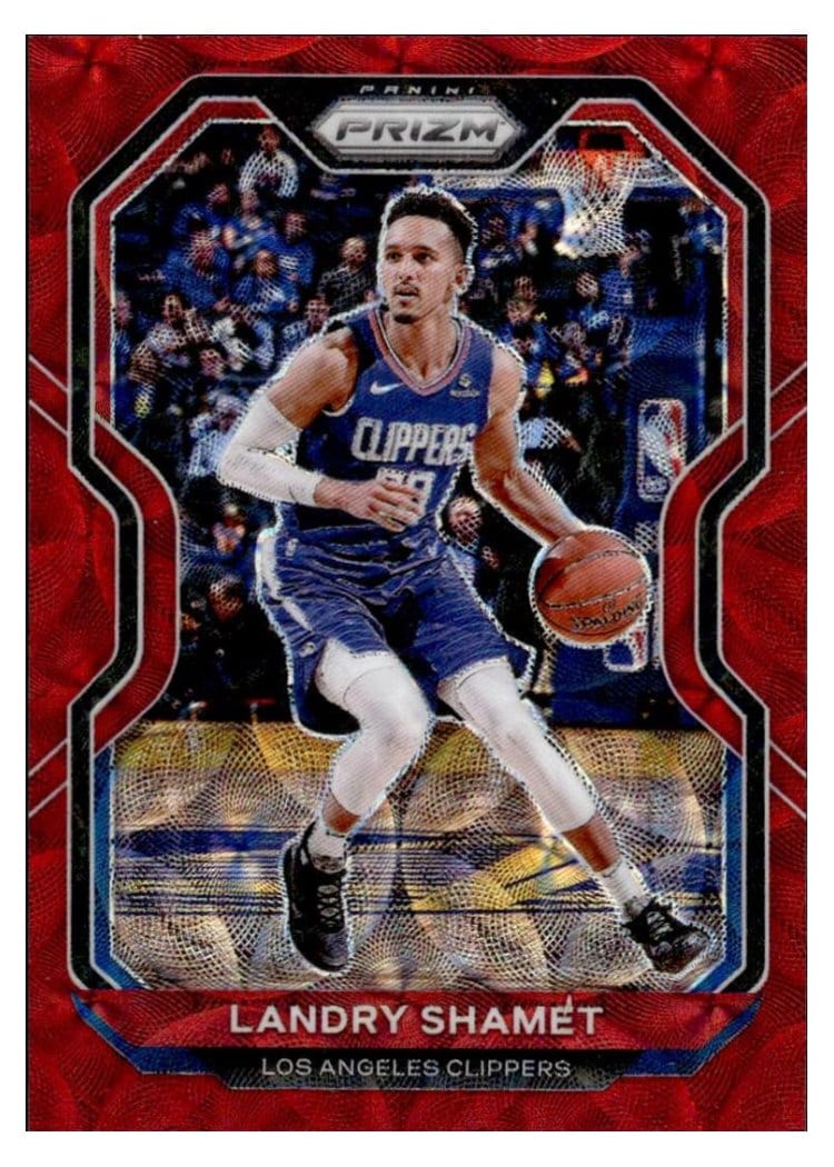 2020-21 Panini Prizm Base Set Landry Shamet #41 card