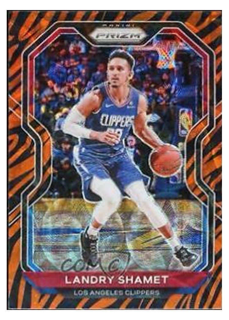 2020-21 Panini Prizm Base Set Landry Shamet #41 card