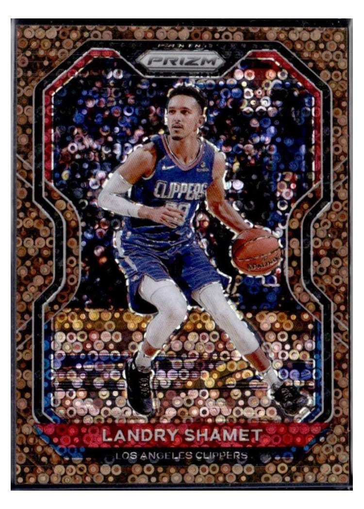 2020-21 Panini Prizm Base Set Landry Shamet #41 card
