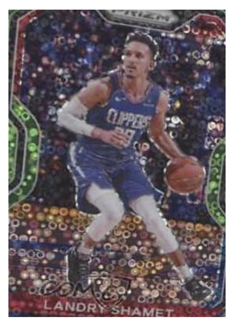 2020-21 Panini Prizm Base Set Landry Shamet #41 card