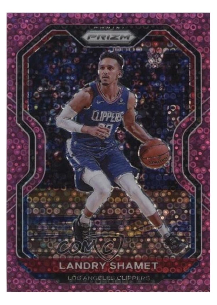 2020-21 Panini Prizm Base Set Landry Shamet #41 card