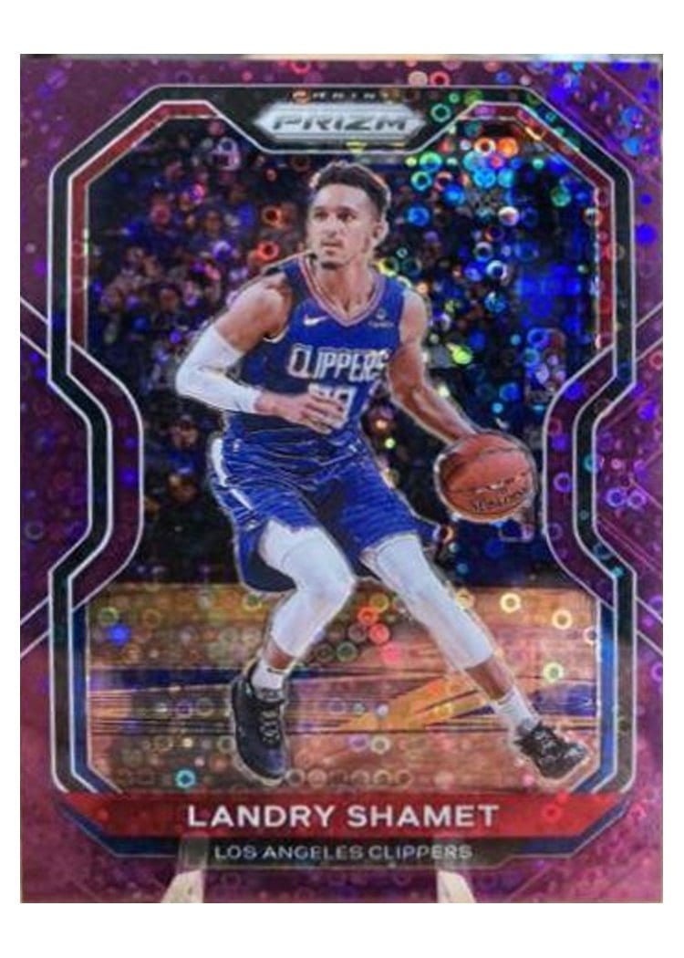 2020-21 Panini Prizm Base Set Landry Shamet #41 card