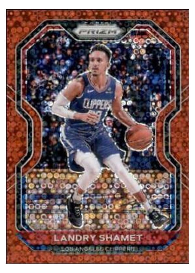 2020-21 Panini Prizm Base Set Landry Shamet #41 card