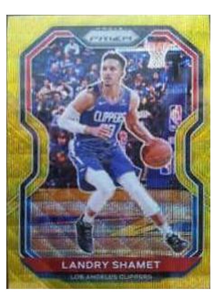 2020-21 Panini Prizm Base Set Landry Shamet #41 card