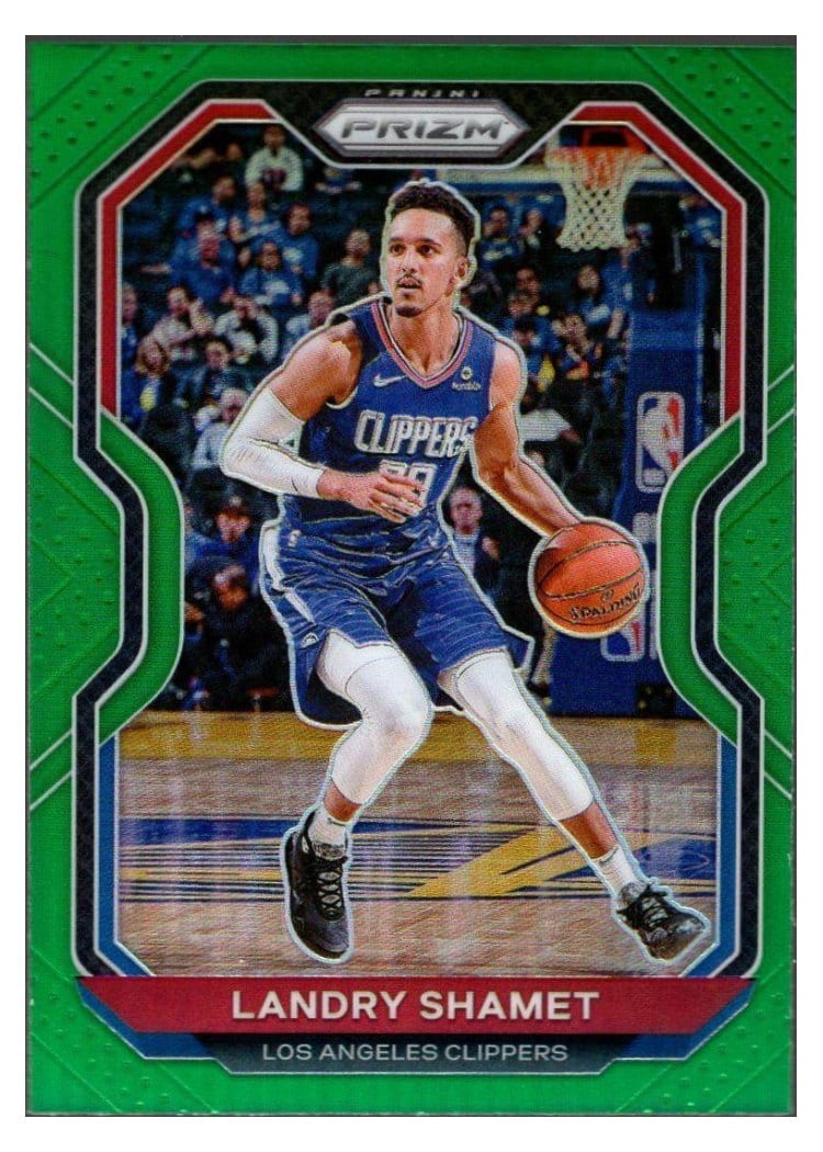 2020-21 Panini Prizm Base Set Landry Shamet #41 card