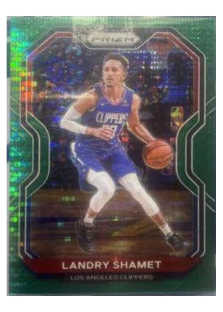 2020-21 Panini Prizm Base Set Landry Shamet #41 card