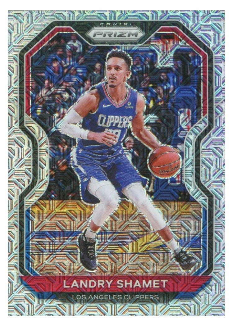 2020-21 Panini Prizm Base Set Landry Shamet #41 card