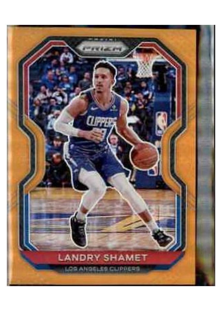 2020-21 Panini Prizm Base Set Landry Shamet #41 card