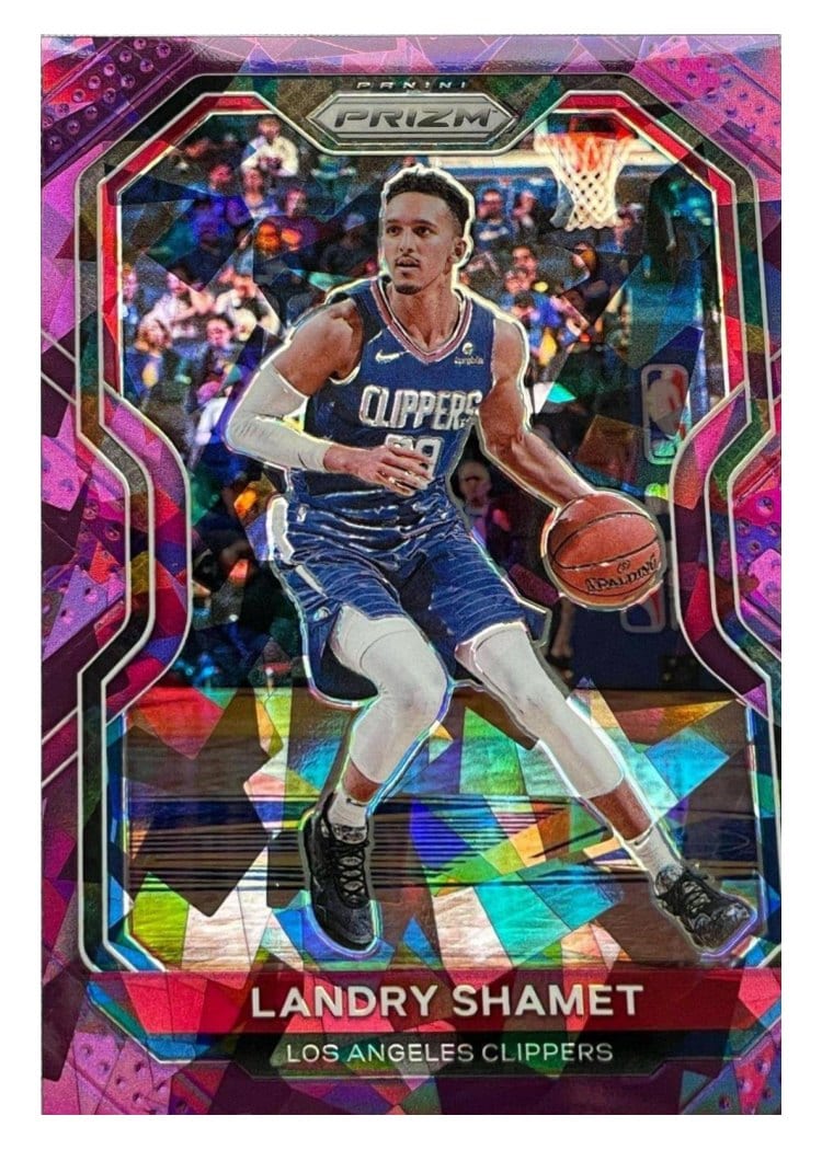 2020-21 Panini Prizm Base Set Landry Shamet #41 card