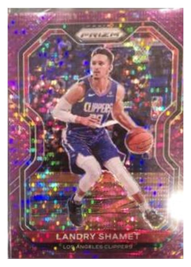 2020-21 Panini Prizm Base Set Landry Shamet #41 card