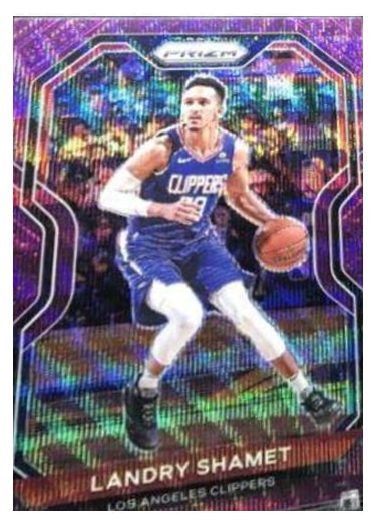 2020-21 Panini Prizm Base Set Landry Shamet #41 card