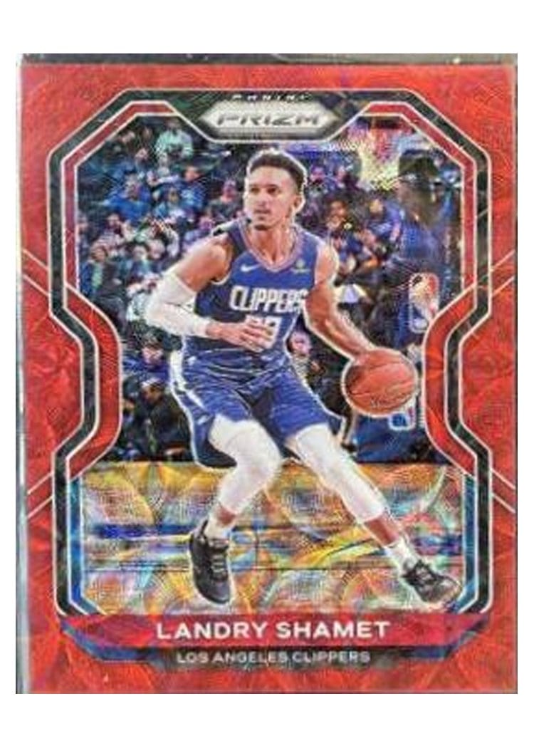 2020-21 Panini Prizm Base Set Landry Shamet #41 card
