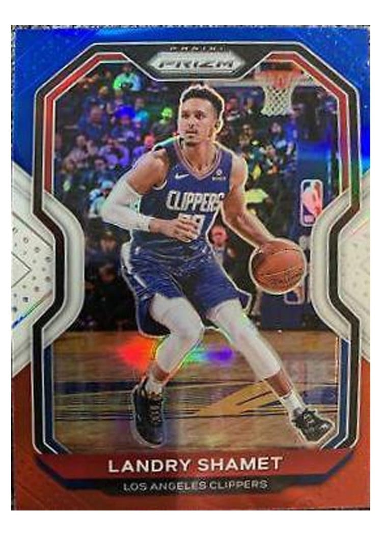 2020-21 Panini Prizm Base Set Landry Shamet #41 card