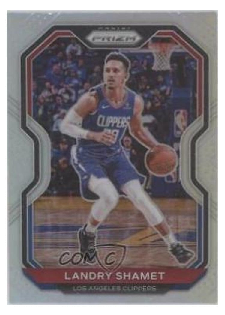 2020-21 Panini Prizm Base Set Landry Shamet #41 card