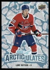 2024-25 Upper Deck Ice Arcticulates Lane Hutson #AT-44 card