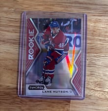 2024-25 Upper Deck Synergy Base Set Lane Hutson #108 card