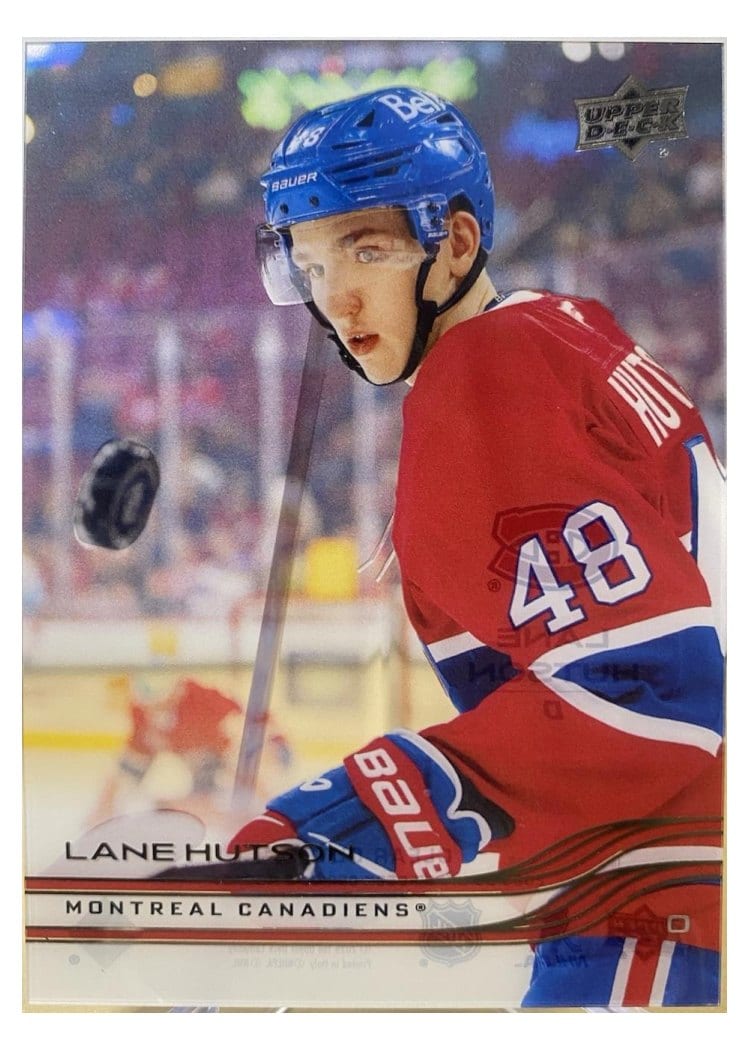 2025 Upper Deck Series 2 Lane Hutson #340 card