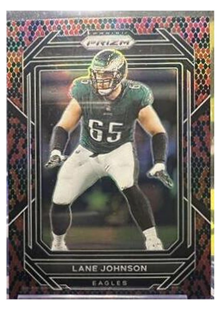 2022 Panini Prizm Base Set Lane Johnson #239 card