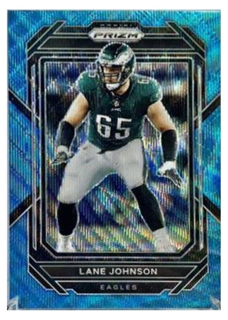 2022 Panini Prizm Base Set Lane Johnson #239 card