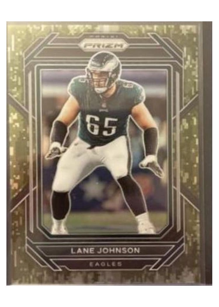 2022 Panini Prizm Base Set Lane Johnson #239 card