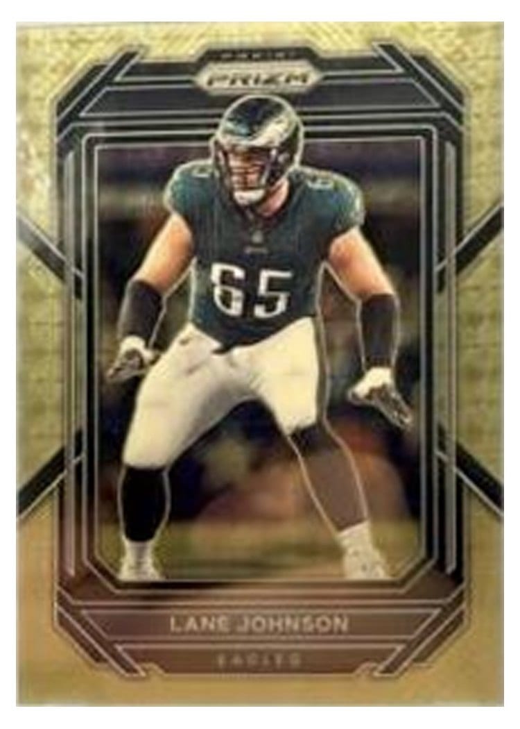 2022 Panini Prizm Base Set Lane Johnson #239 card