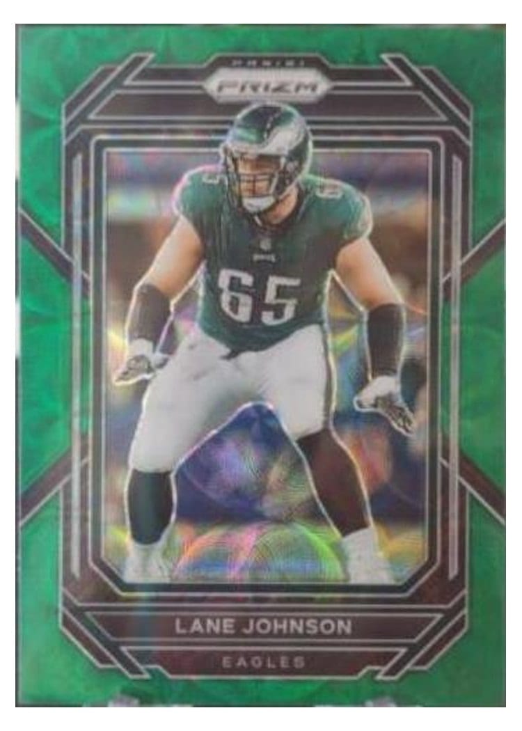 2022 Panini Prizm Base Set Lane Johnson #239 card