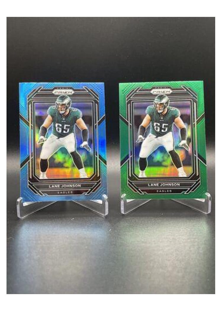 2022 Panini Prizm Base Set Lane Johnson Light Blue #239 card