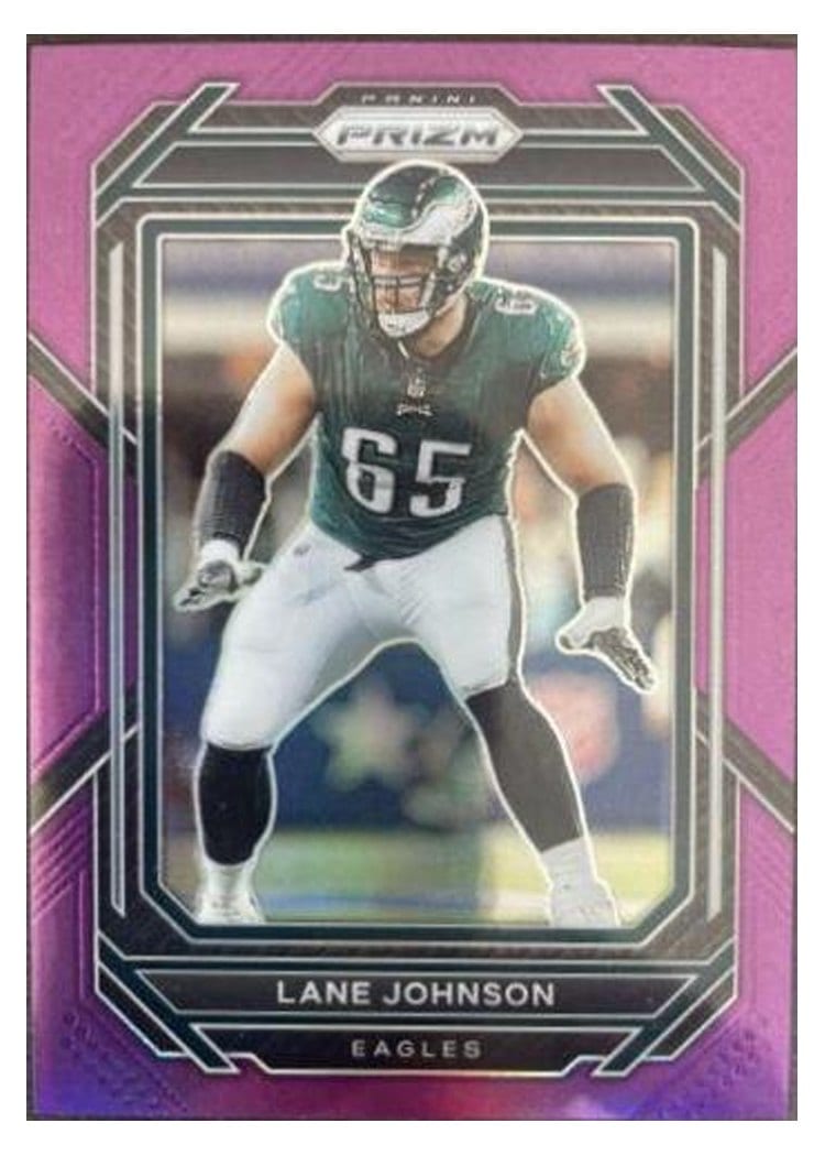 2022 Panini Prizm Base Set Lane Johnson #239 card