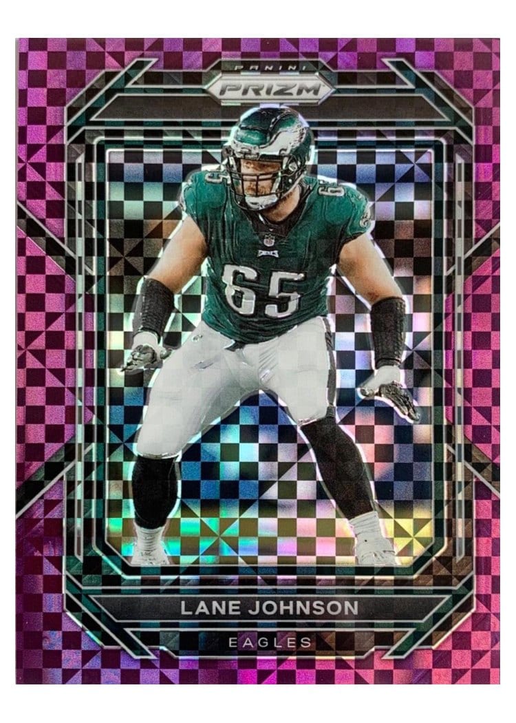 2022 Panini Prizm Base Set Lane Johnson #239 card