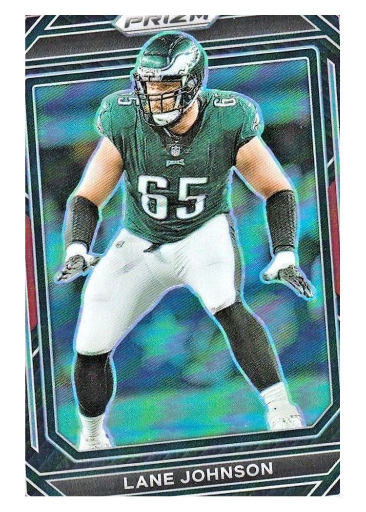 2022 Panini Prizm Base Set Lane Johnson #239 card