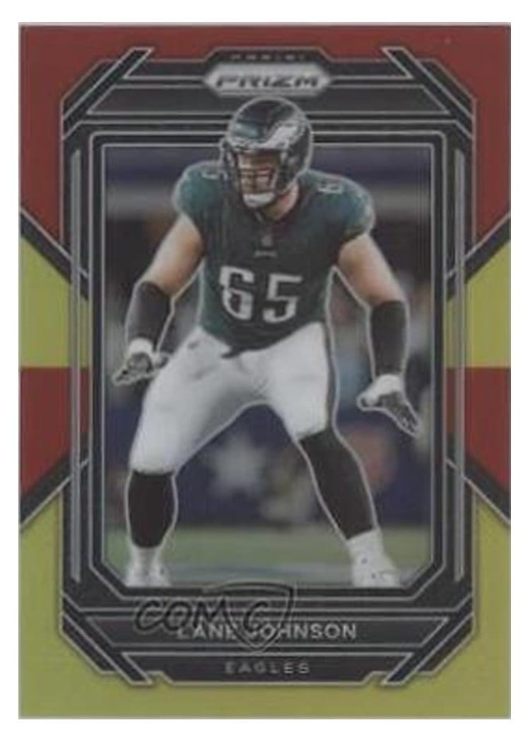 2022 Panini Prizm Base Set Lane Johnson #239 card