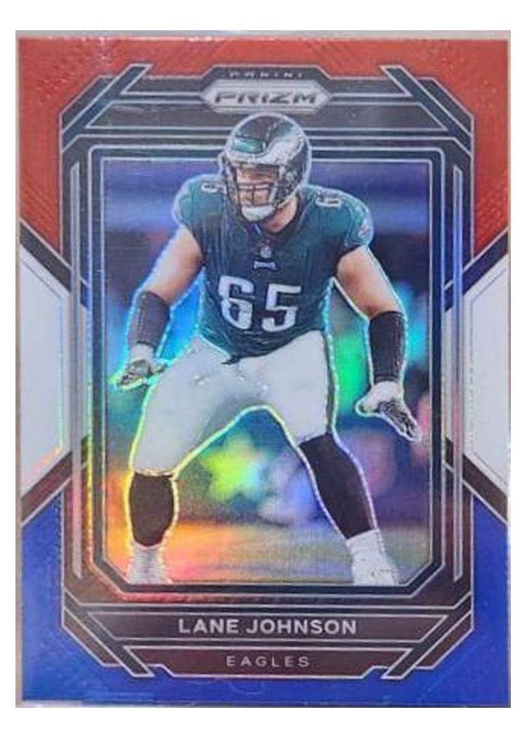 2022 Panini Prizm Base Set Lane Johnson #239 card
