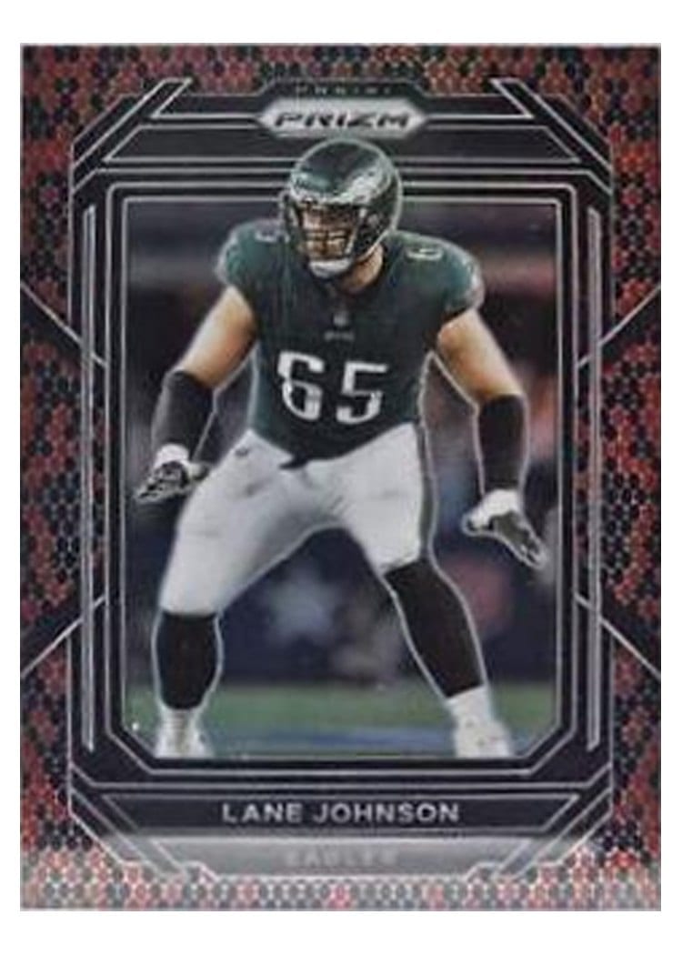 2022 Panini Prizm Base Set Lane Johnson #239 card