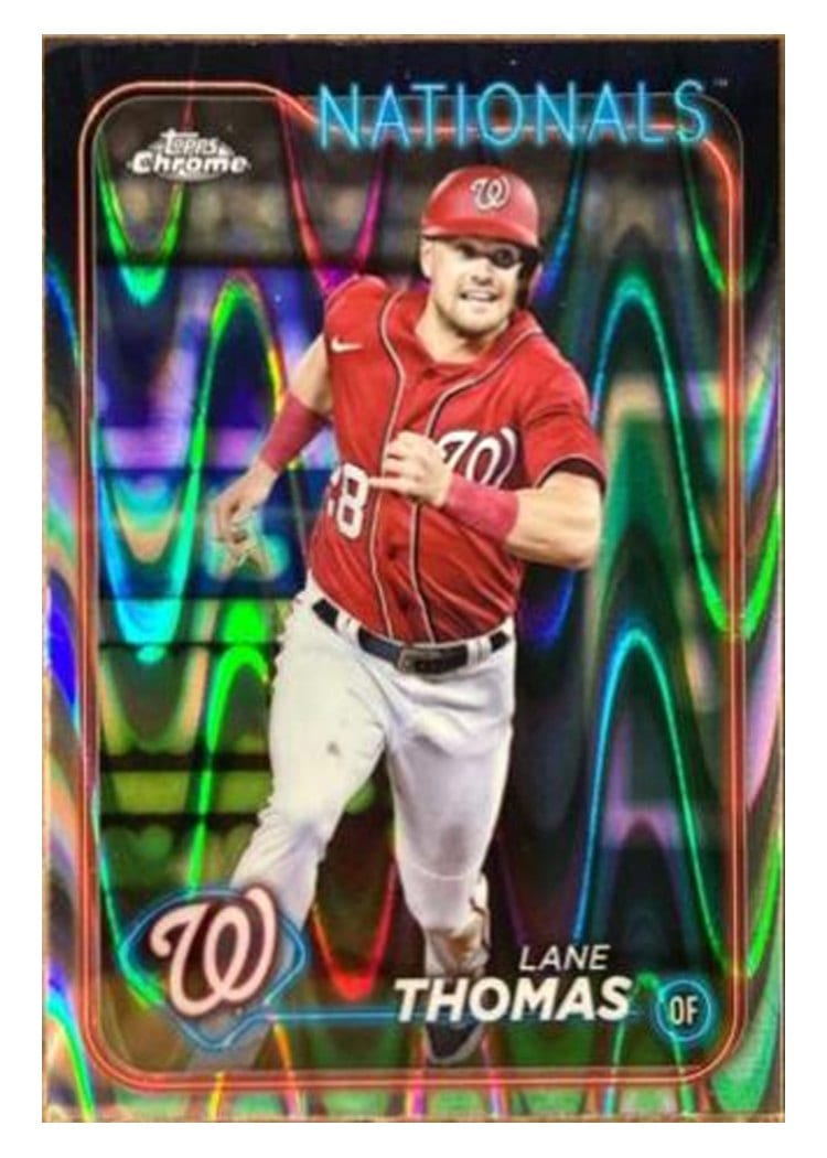2024 Topps Chrome Lane Thomas #66 card