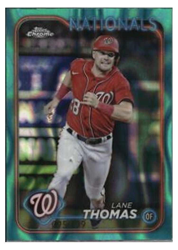 2024 Topps Chrome Lane Thomas #66 card