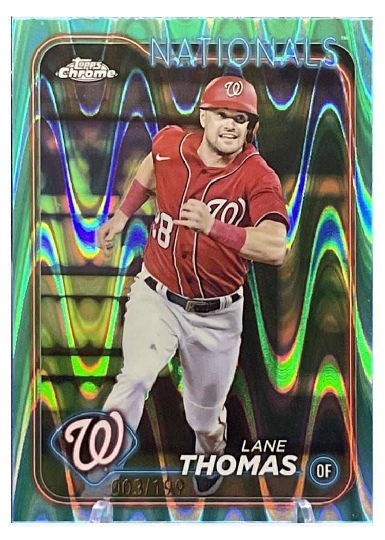 2024 Topps Chrome Lane Thomas #66 card