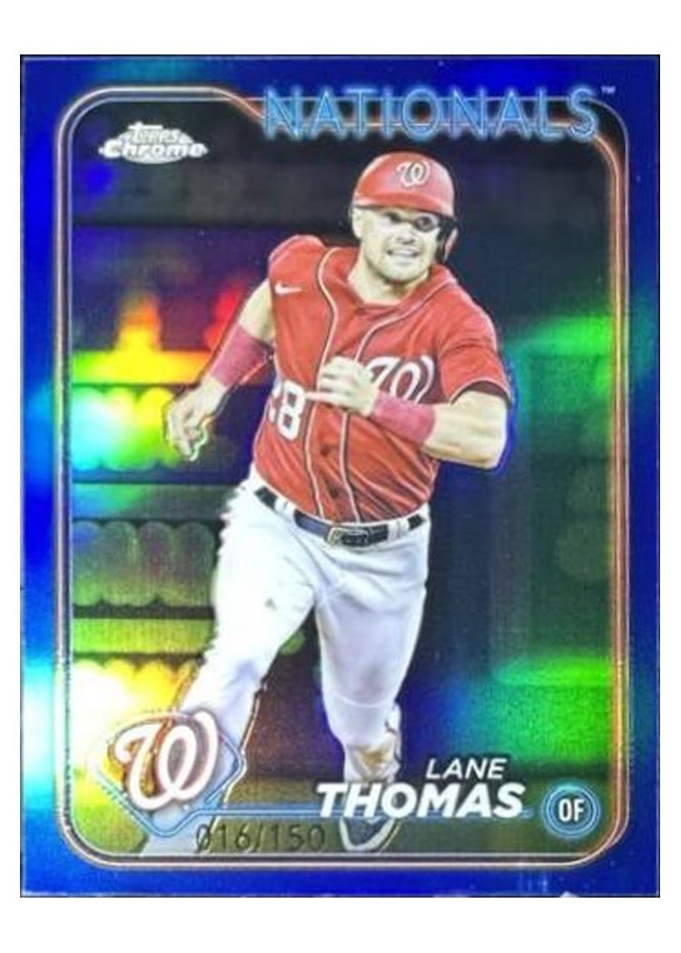 2024 Topps Chrome Lane Thomas #66 card