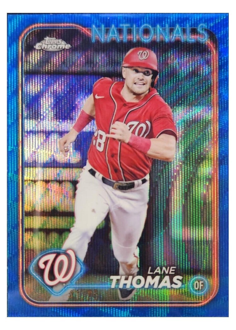 2024 Topps Chrome Lane Thomas #66 card