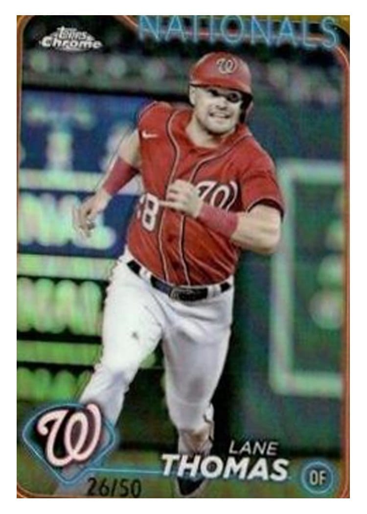 2024 Topps Chrome Lane Thomas #66 card