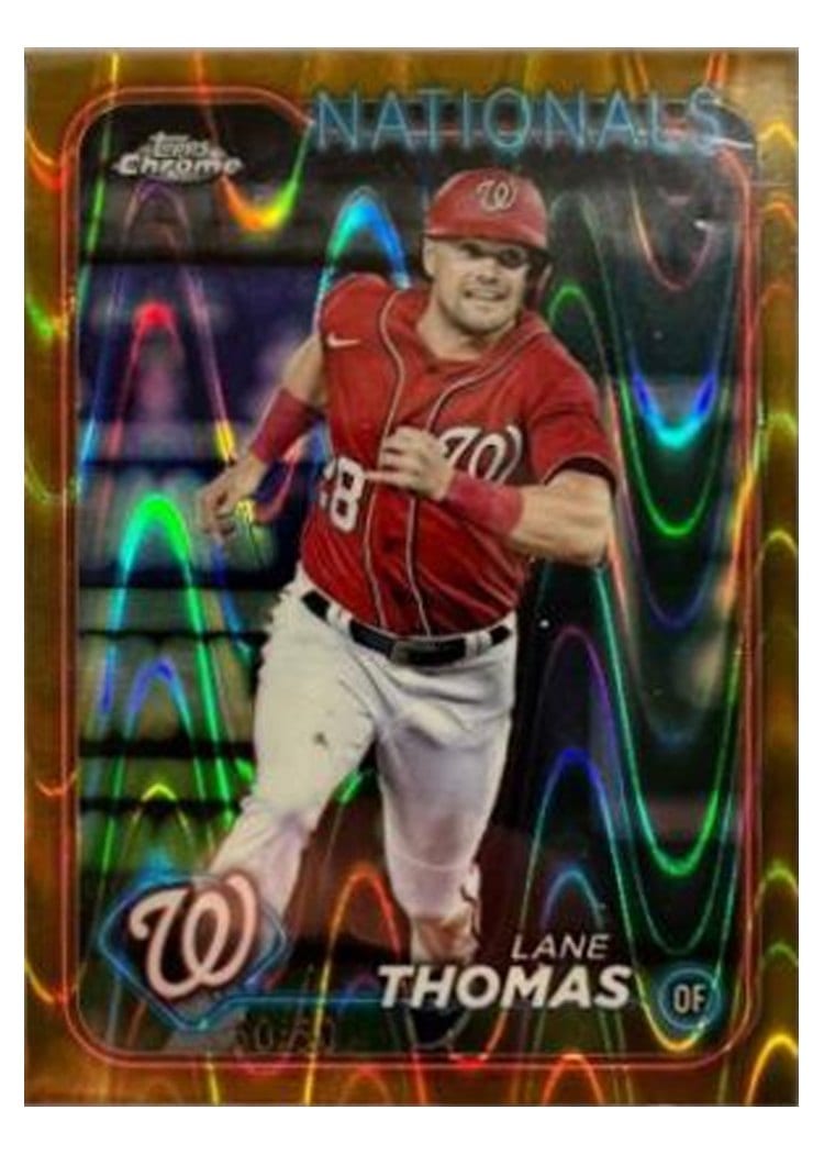2024 Topps Chrome Lane Thomas #66 card