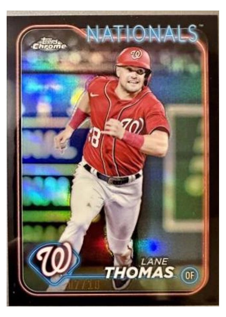 2024 Topps Chrome Lane Thomas #66 card