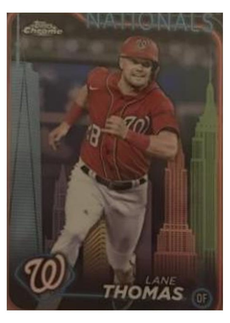 2024 Topps Chrome Lane Thomas #66 card