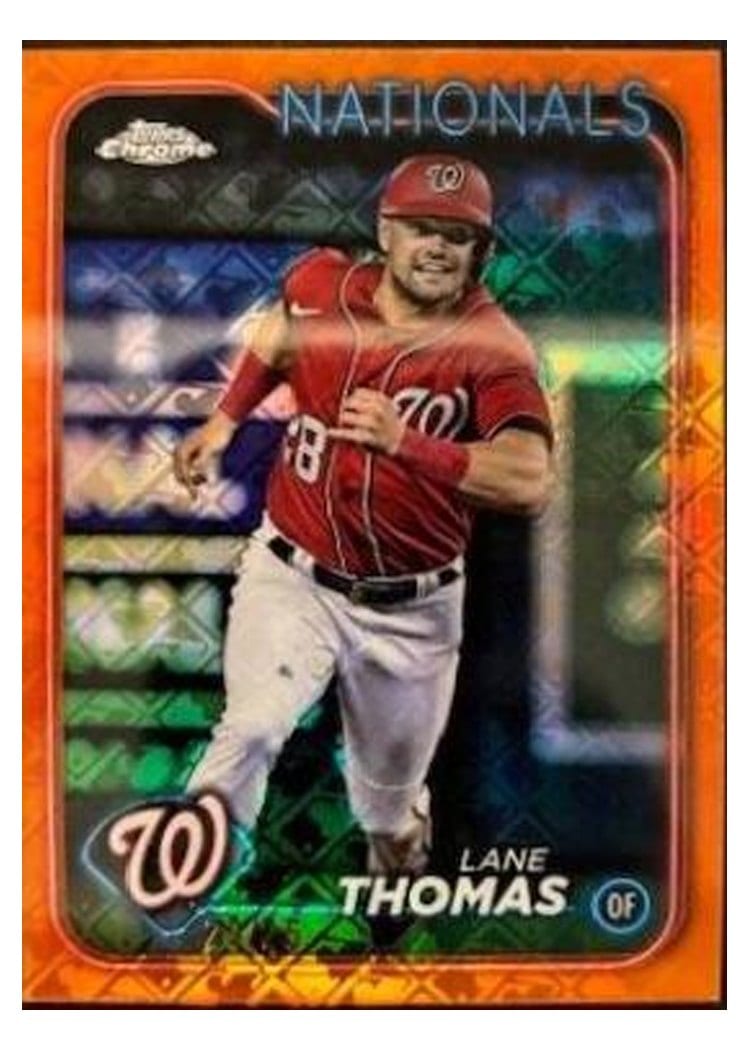 2024 Topps Chrome Lane Thomas #66 card