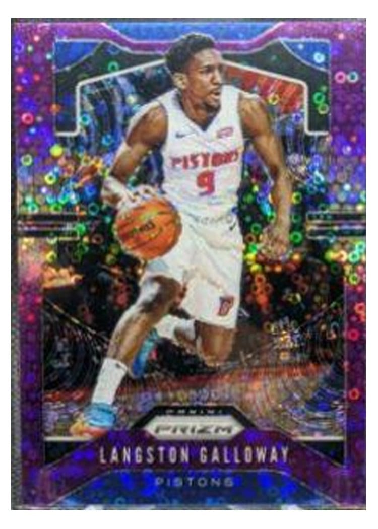 2019-20 Panini Prizm Base Set Langston Galloway #94 card