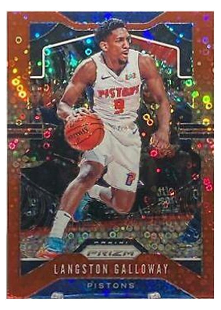 2019-20 Panini Prizm Base Set Langston Galloway #94 card