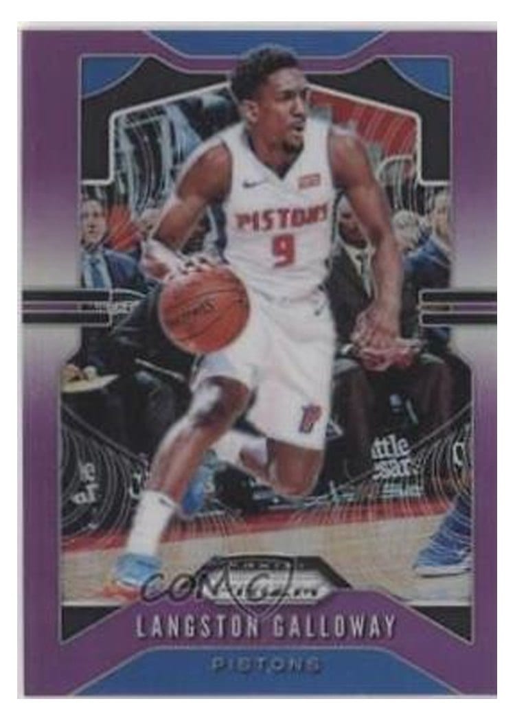 2019-20 Panini Prizm Base Set Langston Galloway #94 card