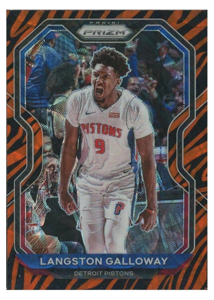 2020-21 Panini Prizm Base Set Langston Galloway #227 card