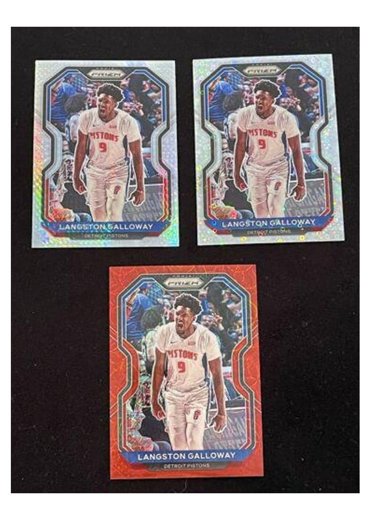 2020-21 Panini Prizm Base Set Langston Galloway #227 card