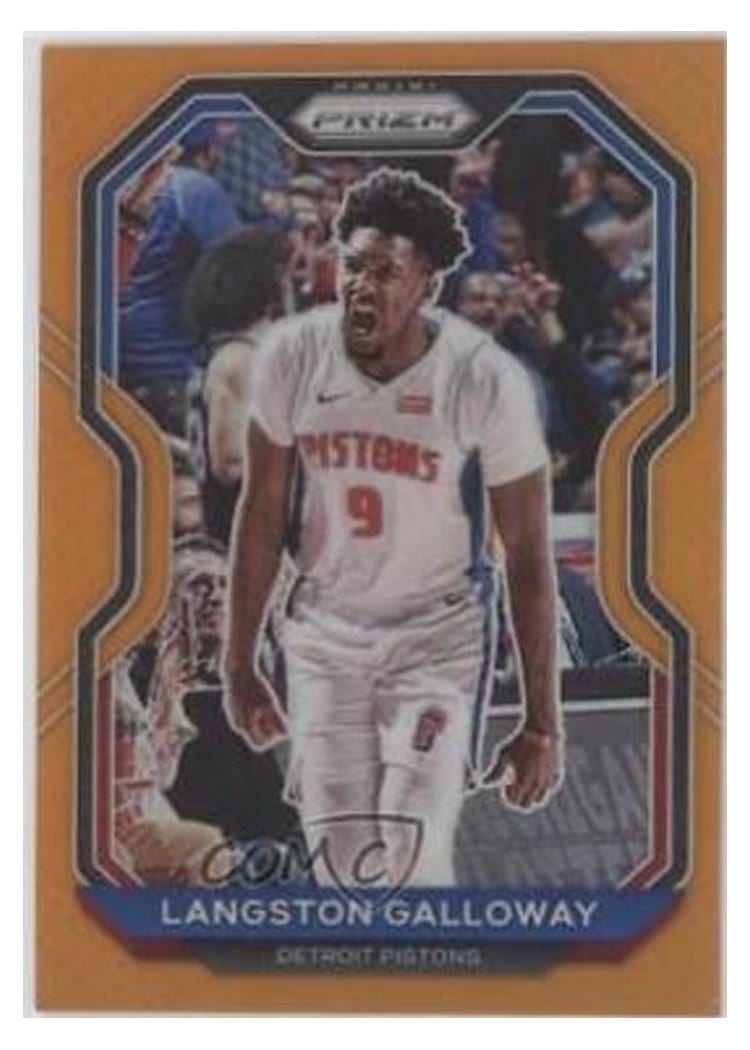2020-21 Panini Prizm Base Set Langston Galloway #227 card