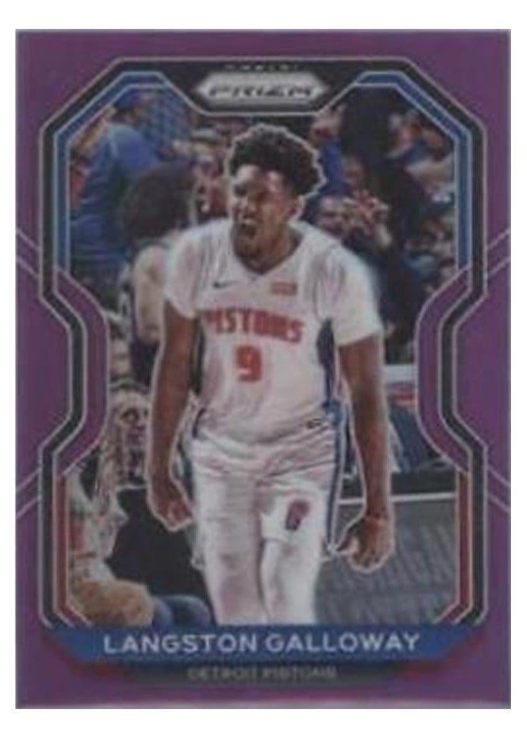 2020-21 Panini Prizm Base Set Langston Galloway #227 card